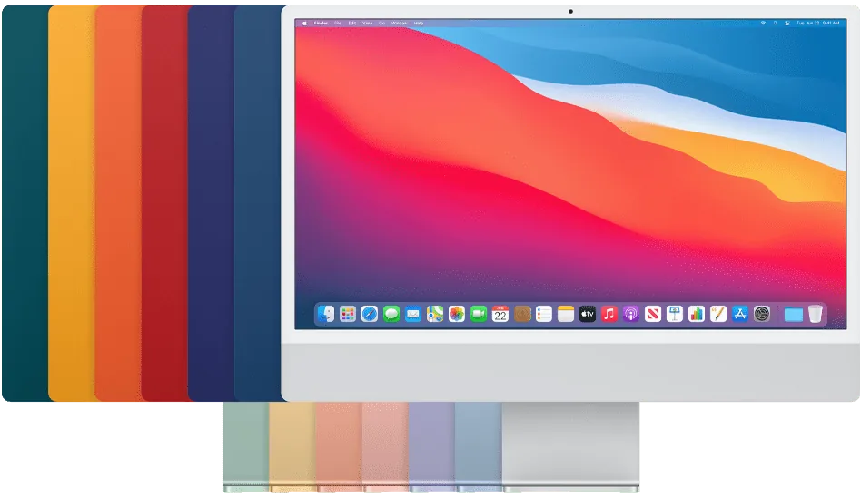 iMac 24″ M1 — внешний вид поколения