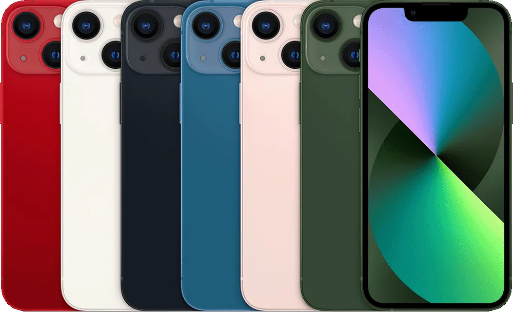 iPhone 13 mini — внешний вид поколения