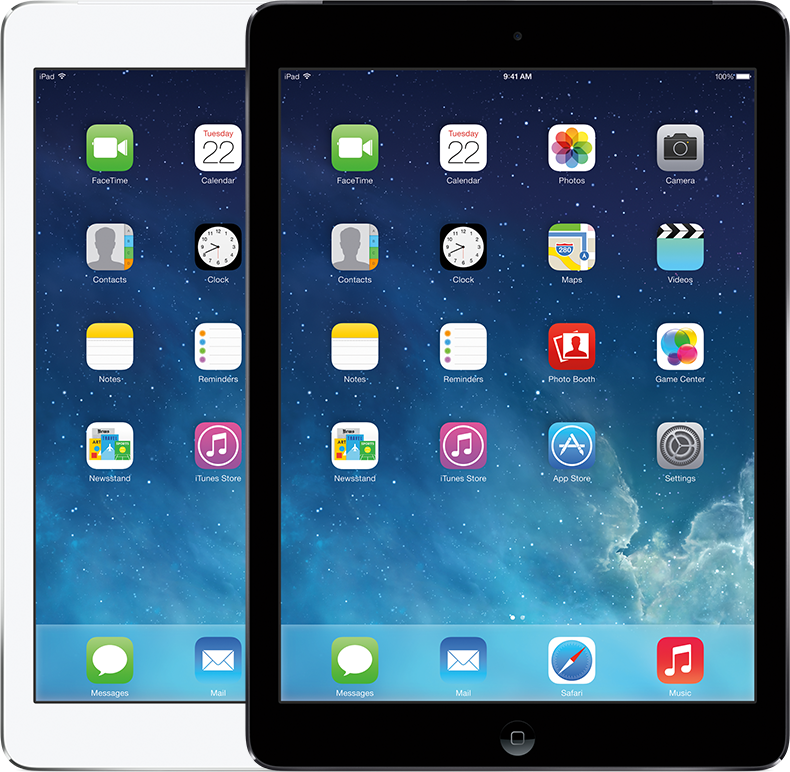 iPad Air 1 — внешний вид поколения