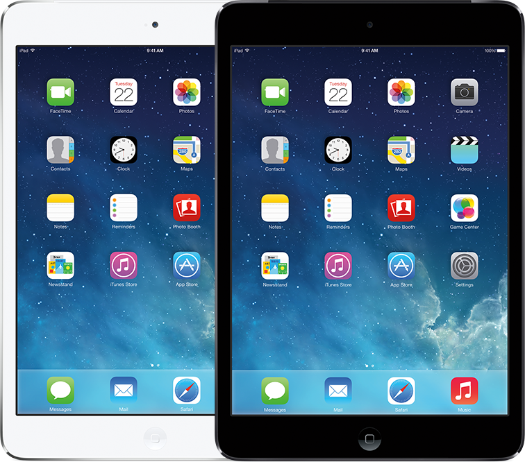 iPad mini 2 — внешний вид поколения