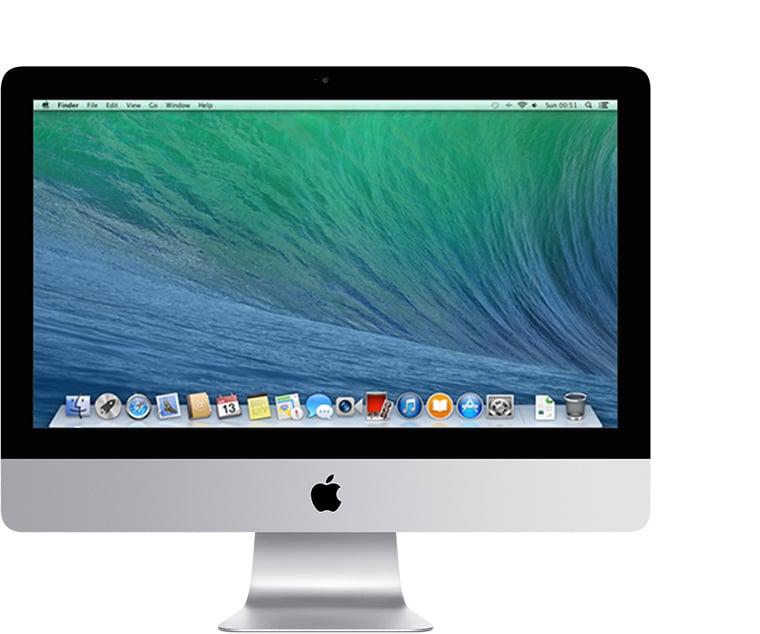 iMac 21,5″ (конец 2013) — внешний вид поколения