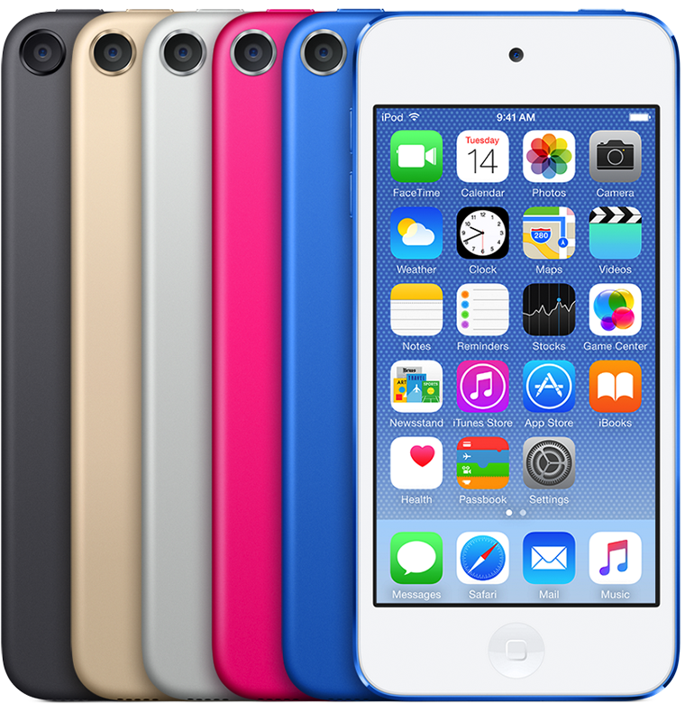 iPod touch 6 — внешний вид поколения