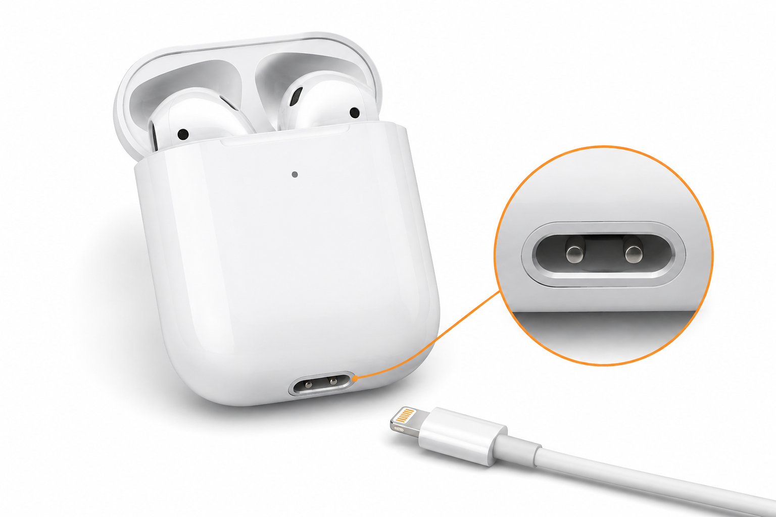 Не заряжается AirPods — что делать — иллюстрация неисправности