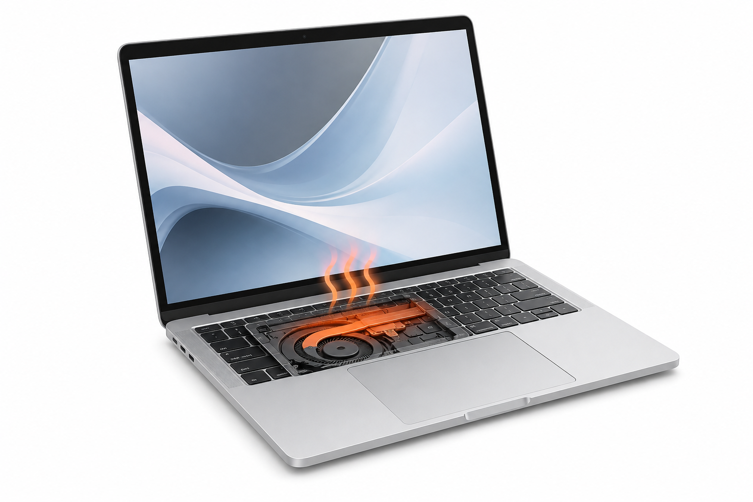 Греется MacBook — что делать — иллюстрация неисправности