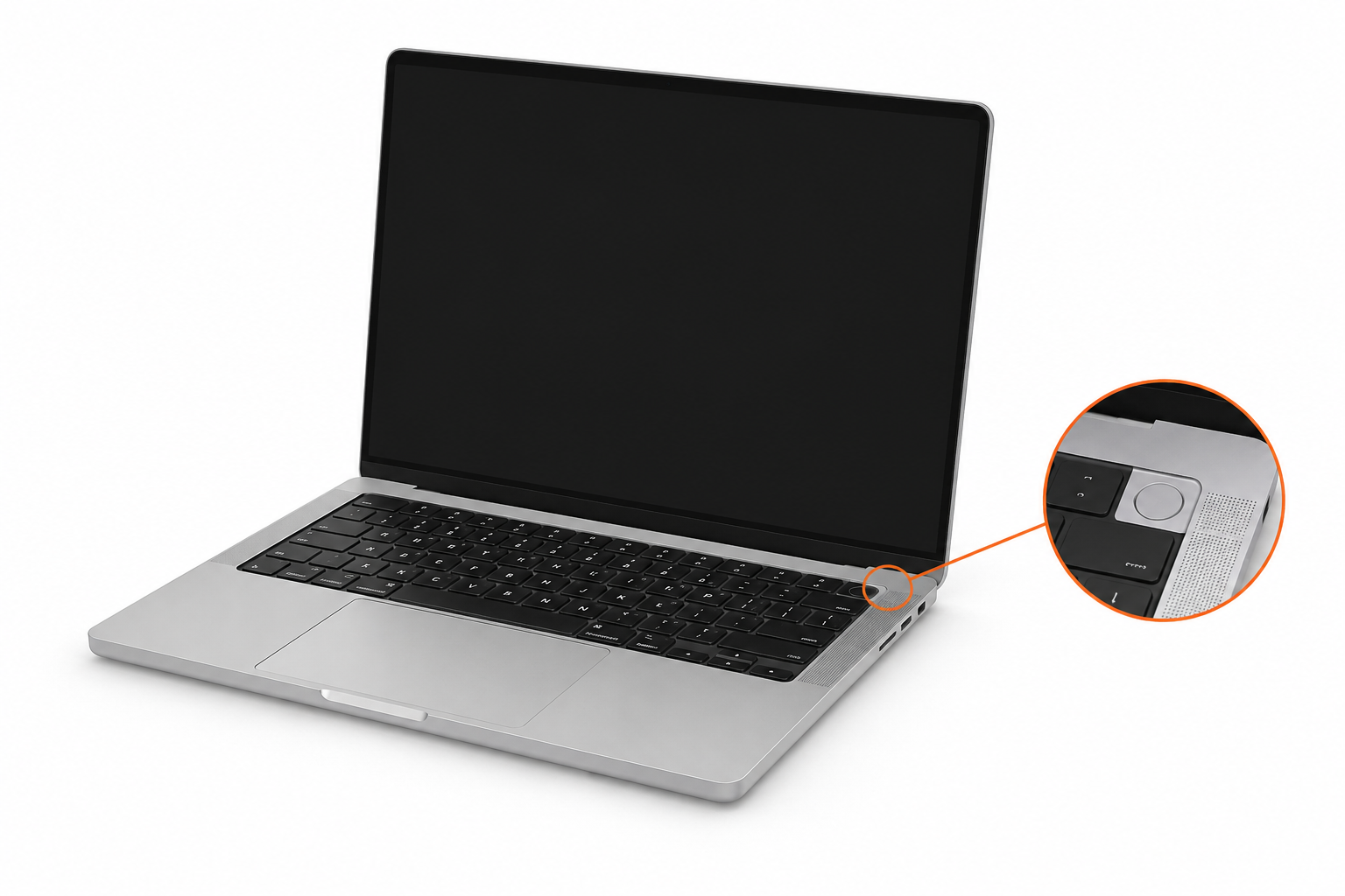 Не включается MacBook — что делать — иллюстрация неисправности