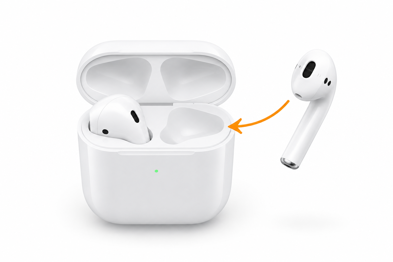 Замена наушника AirPods — иллюстрация услуги