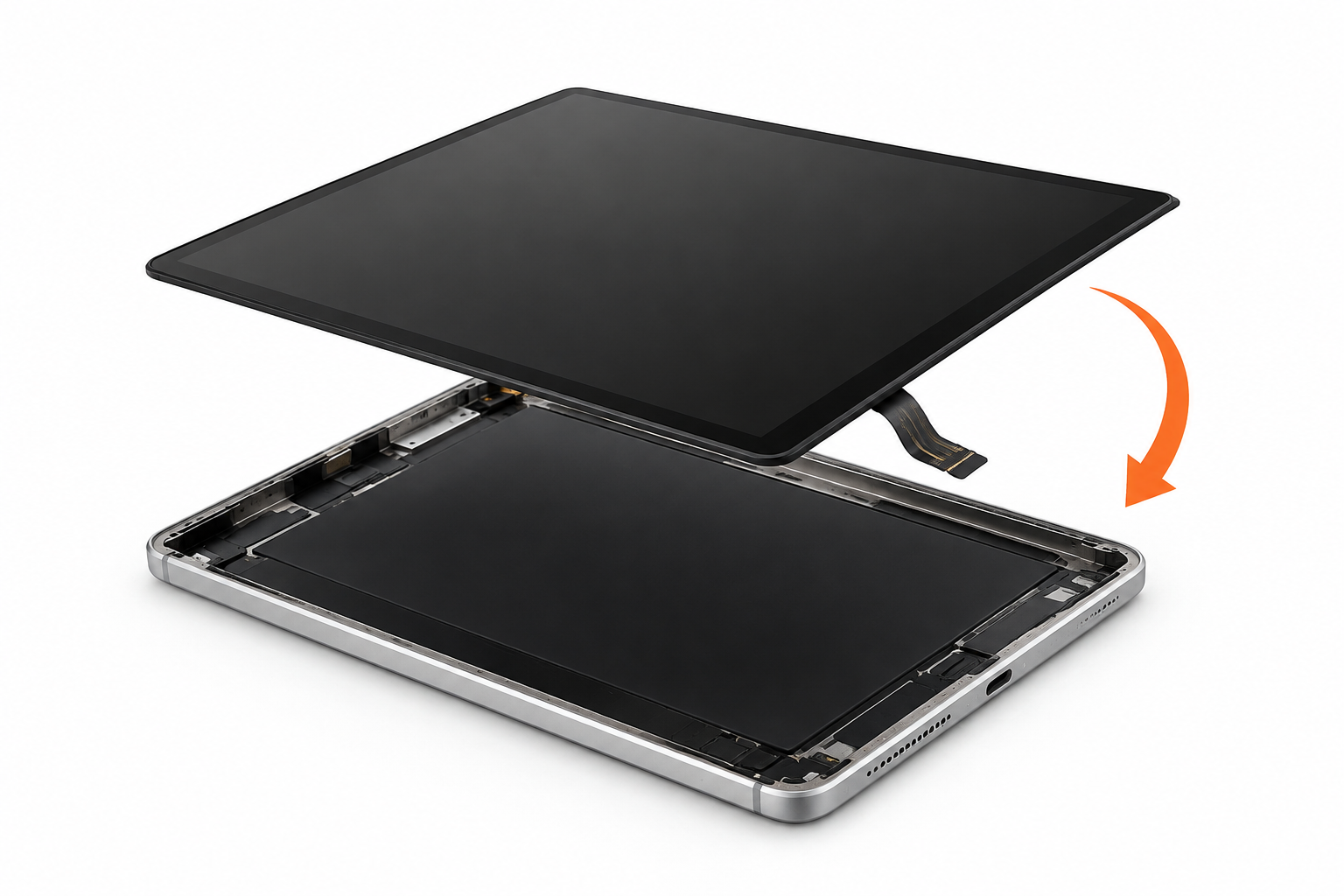 Замена дисплея iPad — иллюстрация услуги