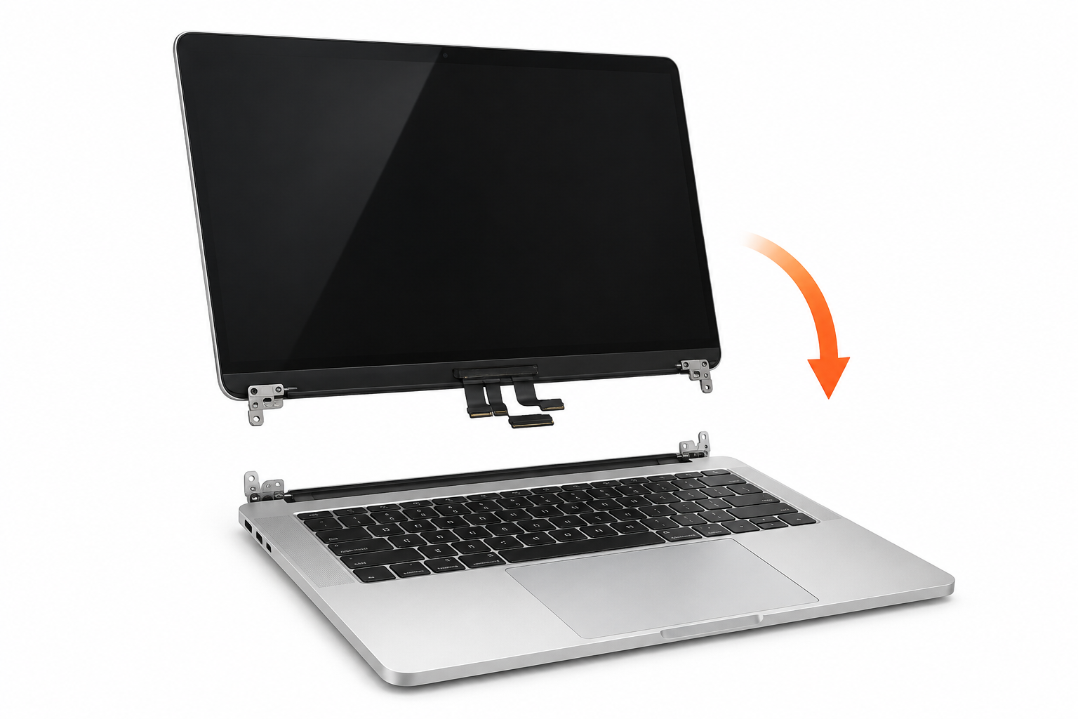 Замена матрицы MacBook — иллюстрация услуги