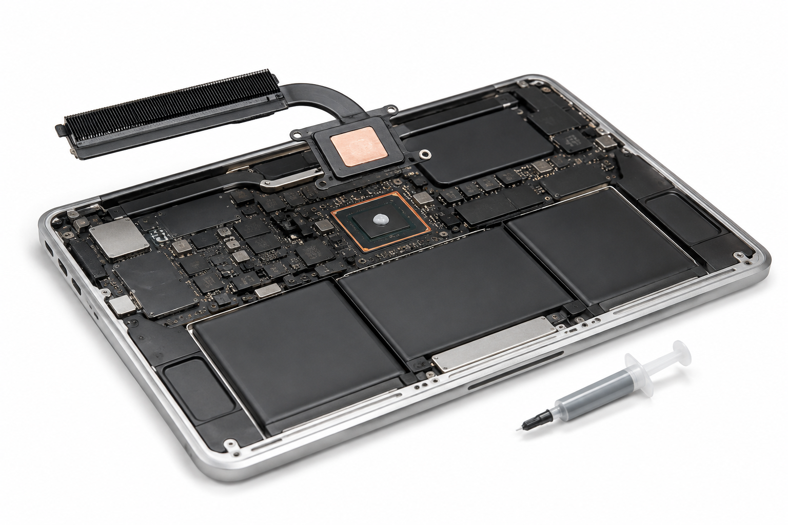 Замена термопасты MacBook — иллюстрация услуги